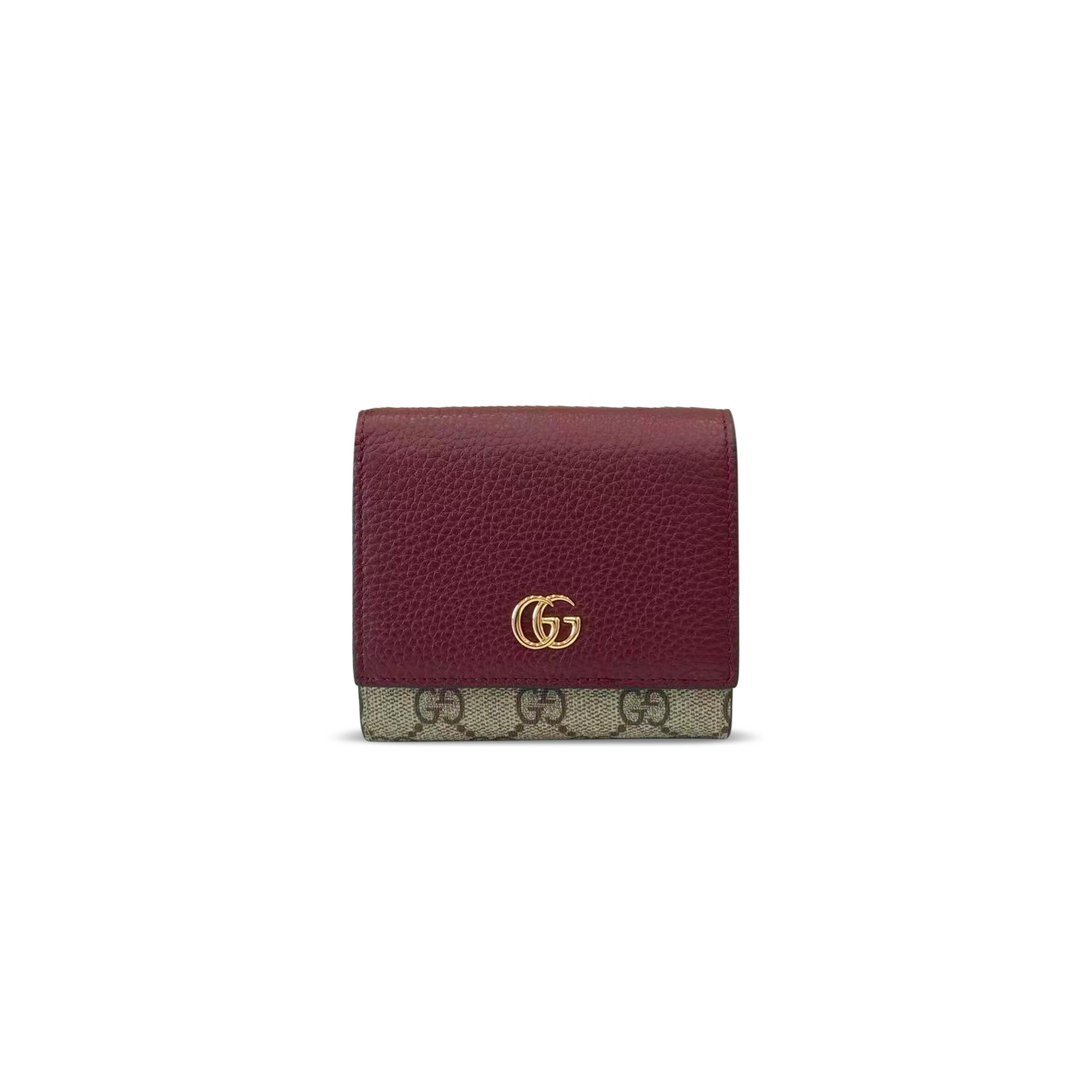 GUCCI GG MARMONT BI-COLOR MEDIUM WALLET 598587 (12*10*3cm)